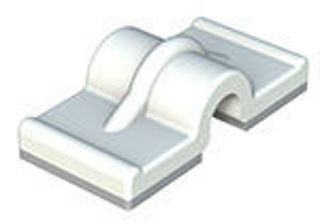 Picture of U Clips for holding leak sensing cables (6 per pack)